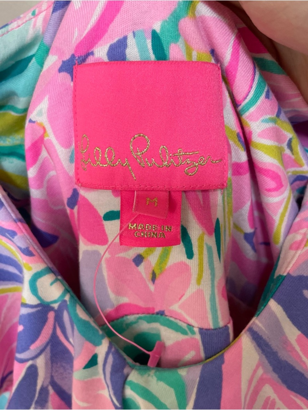 NWOT Lilly Pulitzer Mirella Maxi Dress Multi ruffle sleeve medium $278 - Picture 3 of 5